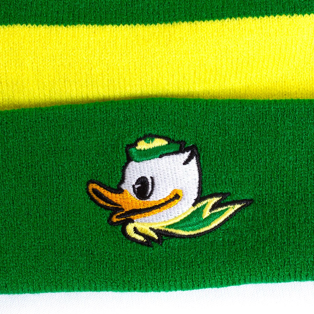 Fighting Duck, Nike, Green, Beanie, Acrylic, Accessories, Unisex, Peak, Pom, Hat, 799512